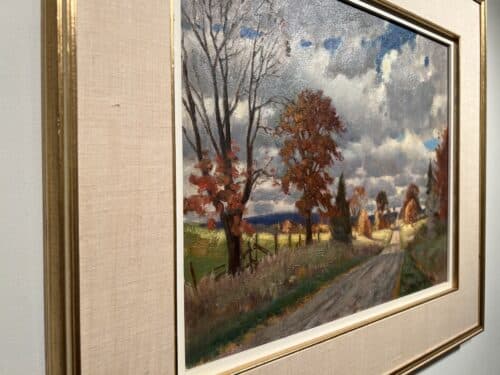 Frank Panabaker Fall Road Near Aberfoyle 16x20 Detail 1