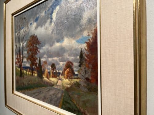 Frank Panabaker Fall Road Near Aberfoyle 16x20 Detail 2