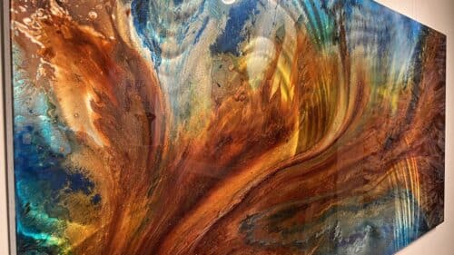 Jeff Vermeeren Sandy River 36x72 Detail 1