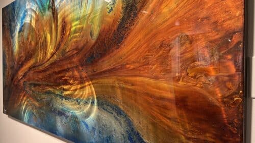 Jeff Vermeeren Sandy River 36x72 Detail 2