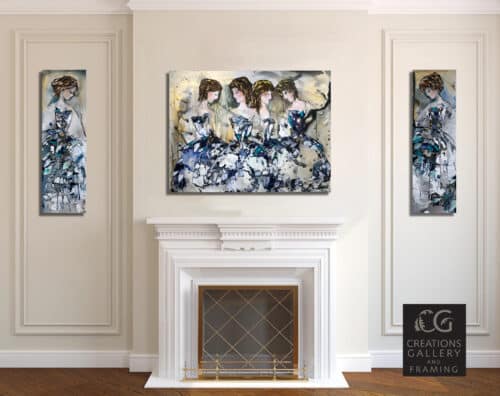 Maya Eventov Abstract Ballerina Dancer Set