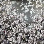 Maya Eventov Magnolia in Bloom Floral 30×36