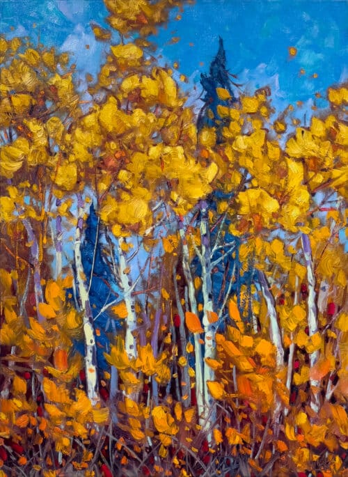 Dominik Modlinski Autumn Yellow 24x18