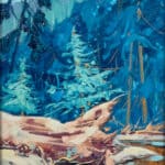 Dominik Modlinski Logjam on Carmanah Park 11x14