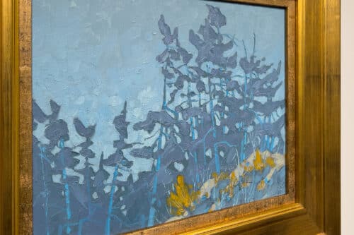 Dominik Modlinski Rivers Edge Quebec 12x16 Detail 1