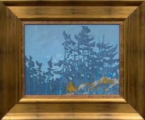 Dominik Modlinski Rivers Edge Quebec 12x16 Framed