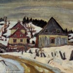 AY Jackson Winter Village Lower St Lawrence Icon Series