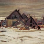 AY Jackson Winter Village St Lawrence Icon Series