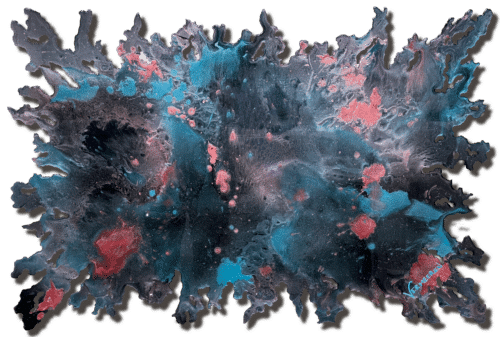 Jeff Vermeeren Sugar Moon Blast 24x36