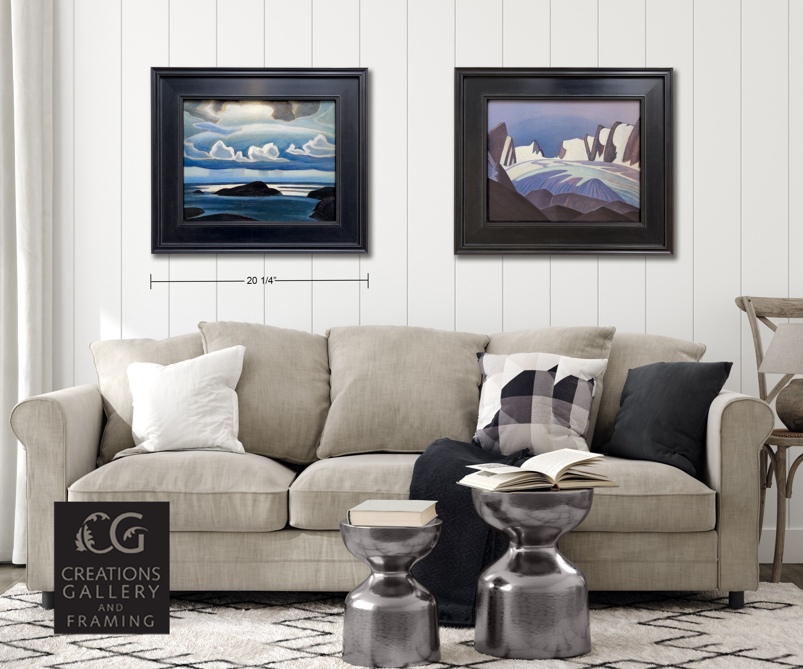 Lawren Harris Lake Superior Icon Series Frame Room View 926