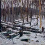 Tom Thomson Winter in the Woods Icon Series