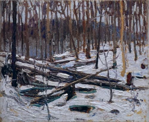 Tom Thomson Winter in the Woods Icon Series