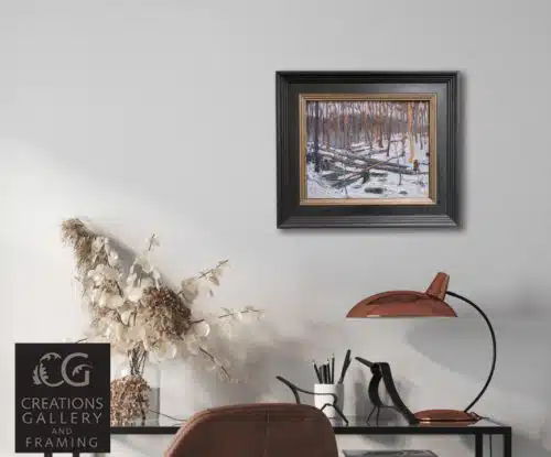Tom Thomson Winter in the Woods Room View 032