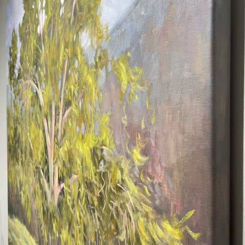 Ann Willsie Changing Seasons II Eucalyptus 48x48 Detail 4