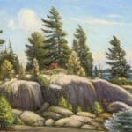 Frank Panabaker Georgian Bay II 18x24