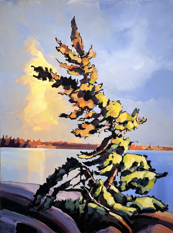 Jerzy Werbel Across The Sky 40x30