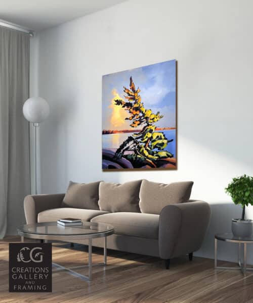 Jerzy Werbel Across The Sky 40x30 Room View 396