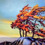 Jerzy Werbel The Winds Pick Up 36x48