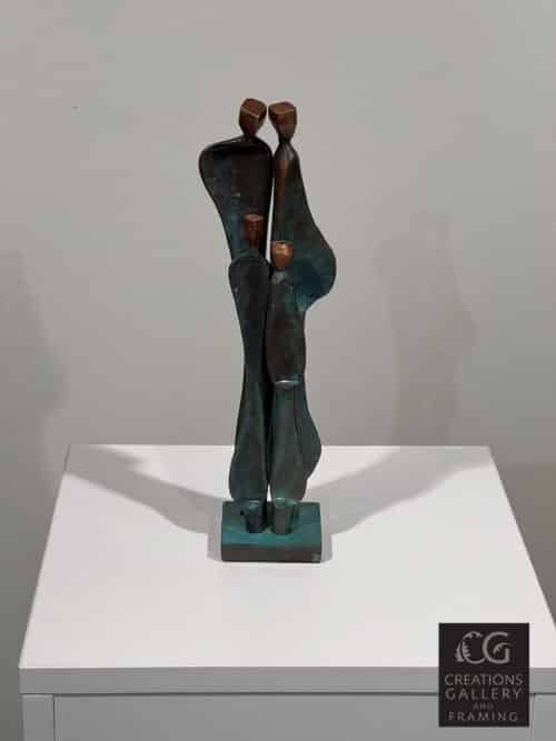 Boris Kramer Family and Two Children Copper 12