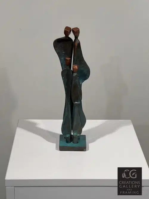 Boris Kramer Family and Two Children Copper 12