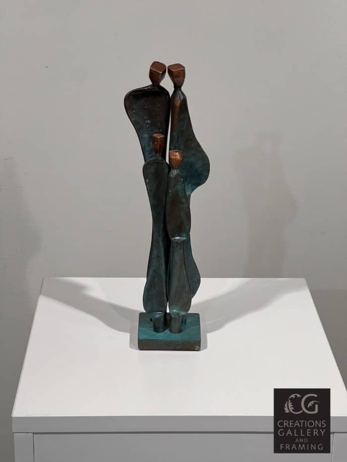 Boris Kramer Family and Two Children Copper 12