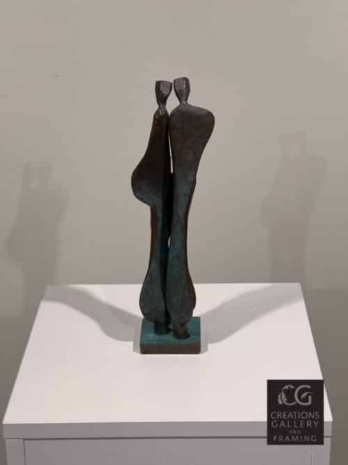 Boris Kramer Family and Two Children Copper 12 Side View Back