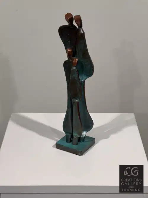 Boris Kramer Family and Two Children Copper 12 Iso View 1