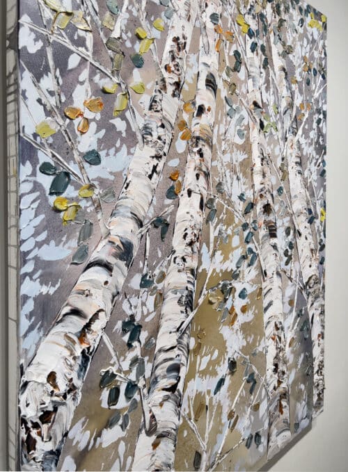 Maya Eventov Birch Spectrum Looking Up 1 48×36 Detail View 1
