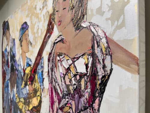 Maya Eventov Jazz Quartet 2 36x48 Detail 3