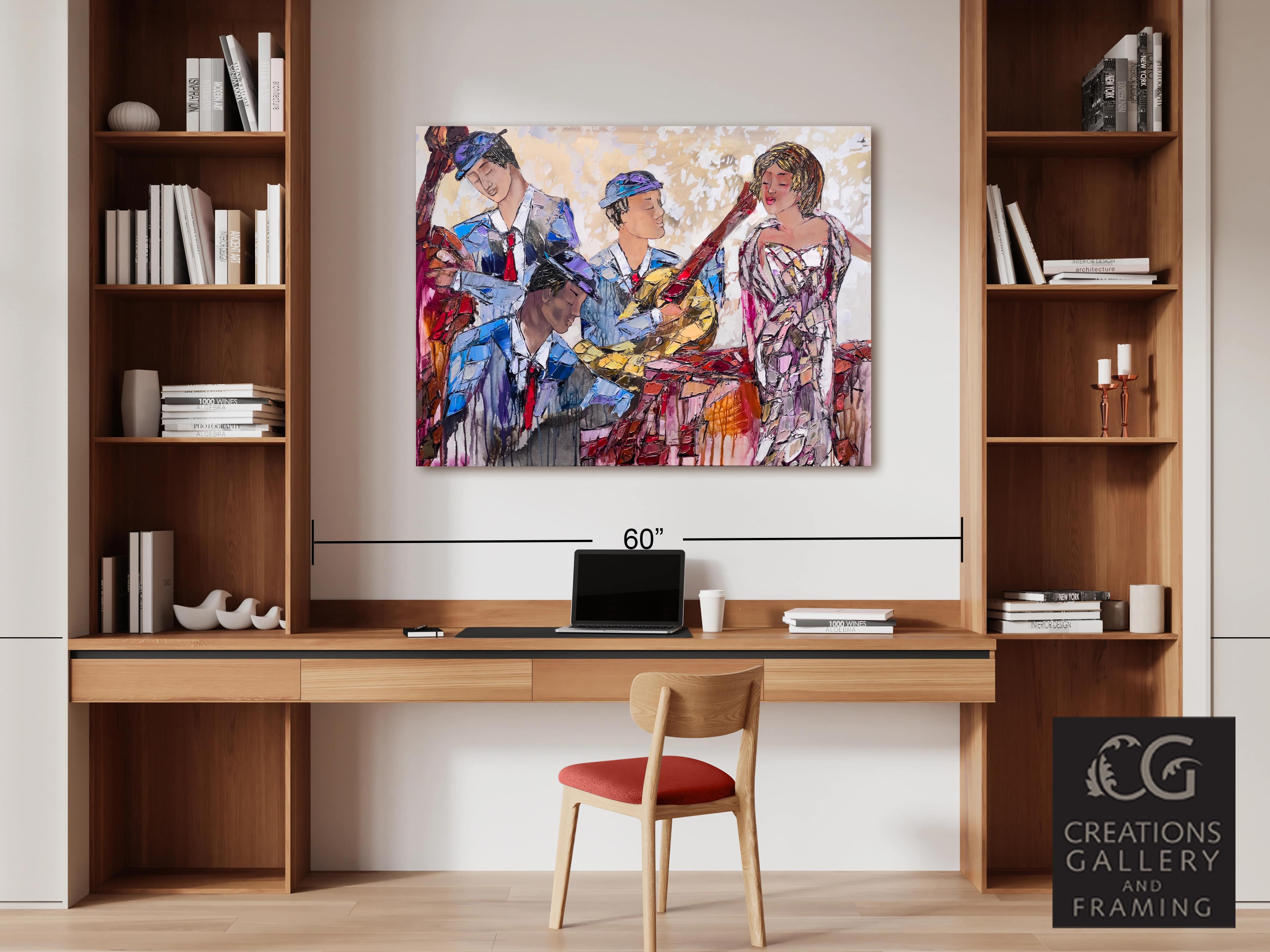 Maya Eventov Jazz Quartet 2 36x48 Room View 3546