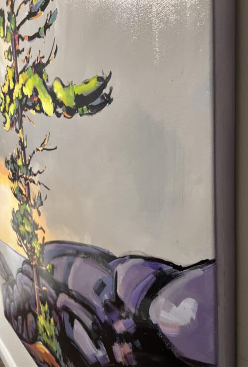 Jerzy Werbel Between Two Points 60x48 Detail 1