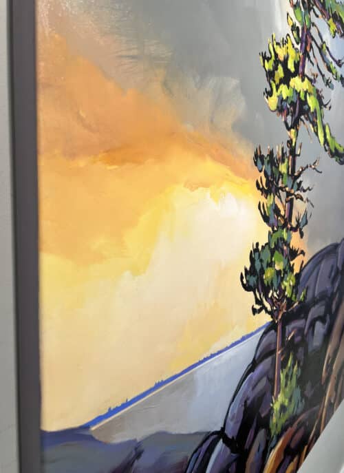 Jerzy Werbel Between Two Points 60x48 Detail 2