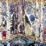 Maya Eventov Lost In The Woods Birch Spectrum Forest B 40×60