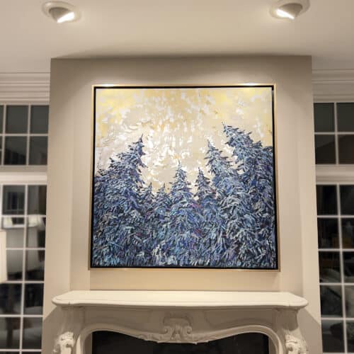 Maya Eventov Spectrum Looking Up Spruce 48x48 Room View