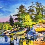 Rick Taylor The Secret Spot 24x36