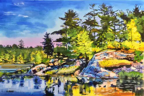 Rick Taylor The Secret Spot 24x36