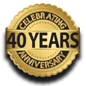 Celebrating 40 years of business