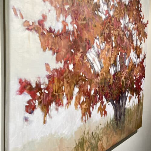 Ann Willsie Changing Seasons V 48x48 Detail 1