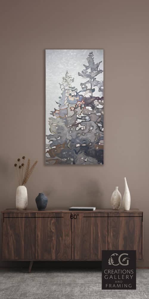 David Grieve Foggy Tree Top 7 54x27 Room View 2076