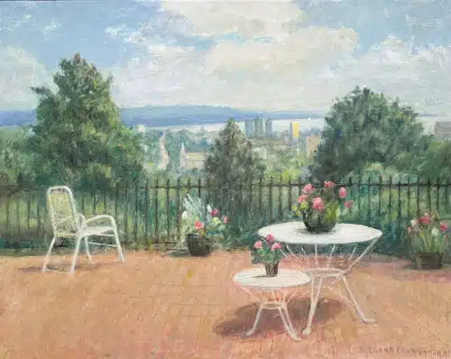Frank Panabaker Hamilton Terrace View 24x36