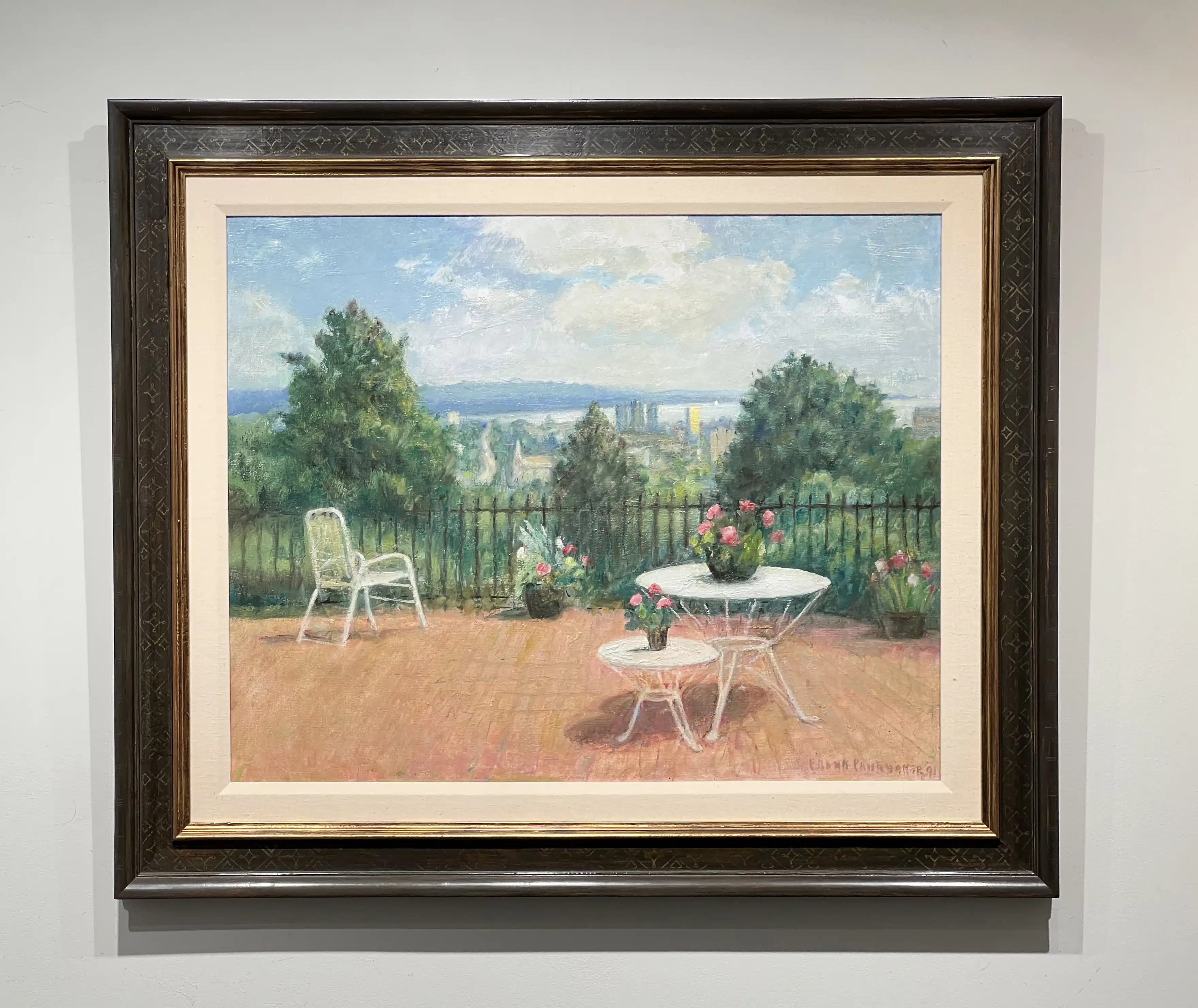 Frank Panabaker Hamilton Terrace View 24x36 Detail 1