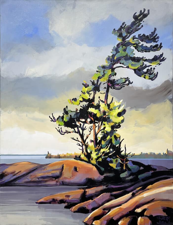 Jerzy Werbel The Wind Whisper 40x30