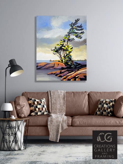 Jerzy Werbel The Wind Whisper 40x30 Room View 1241