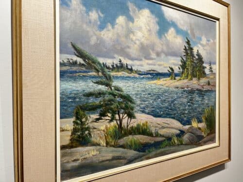 Frank Panabaker Georgian Bay 24x30 Detail 1