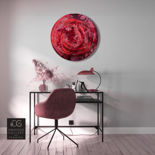 Jeff Vermeeren Cherry Pop 24x24 Room View 5056