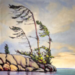 Jerzy Werbel Golden Hour 60x60