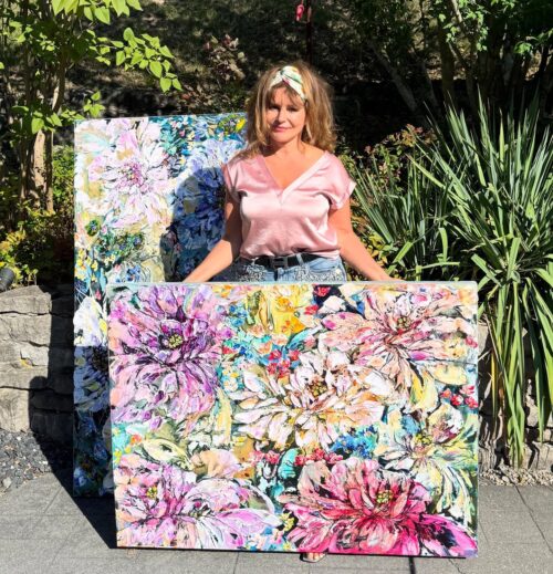 Maya Eventov Abstract Floral - Petal Chorus