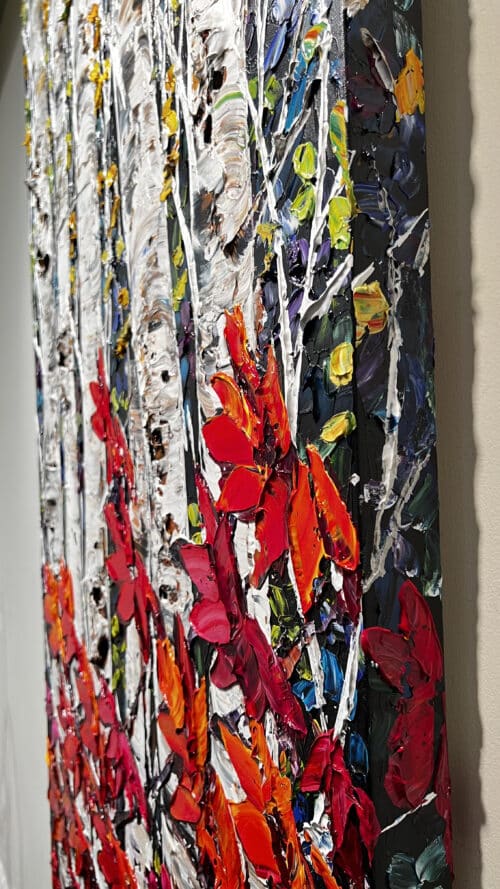 Maya Eventov Birch Night Birch 60x30 Detail 2