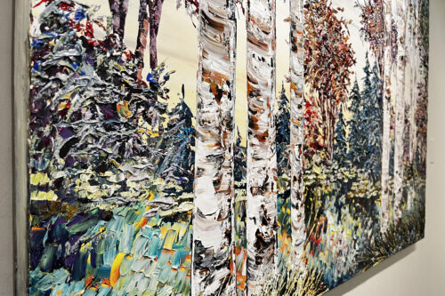 Maya Eventov New Day Birch III 40×60 Detail 2