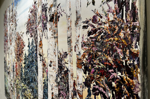 Maya Eventov New Day Birch III 40×60 Detail 3